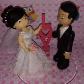 Casal de noivos
