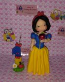 Topo de bolo Branca de neve